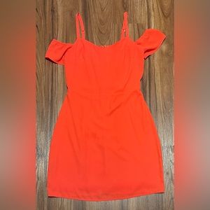 New Express Orange Casual Summer Dress - 2 US